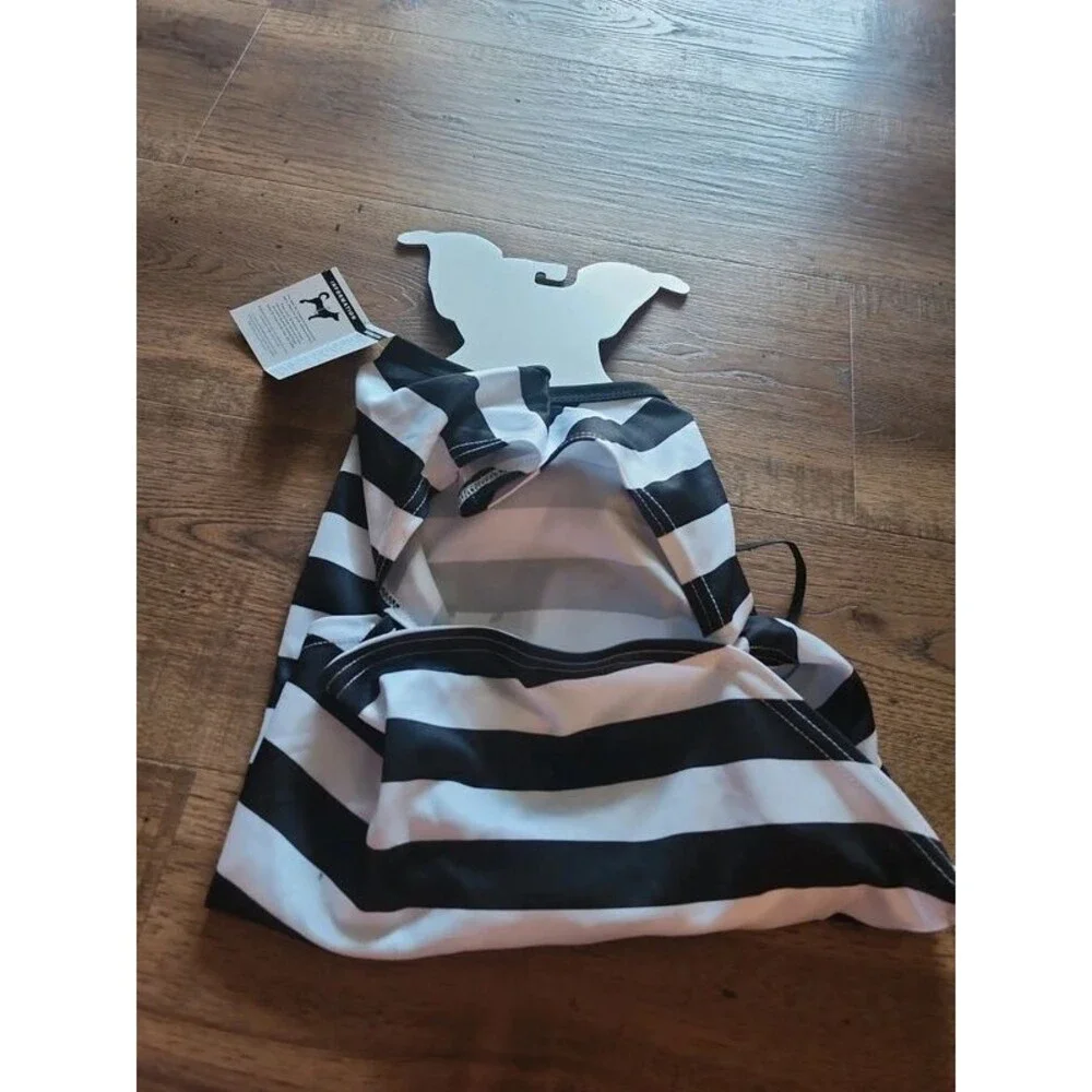 Party dog criminal Halloween costume size large